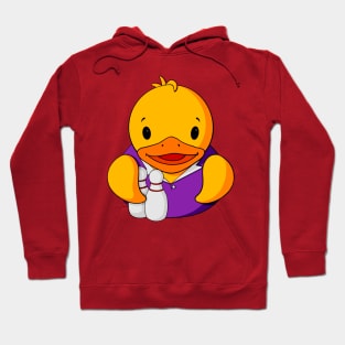 Bowling Pins Rubber Duck Hoodie